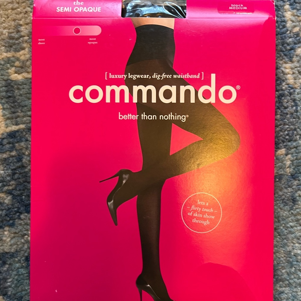 Commando Semi Opaque Tights NWT
